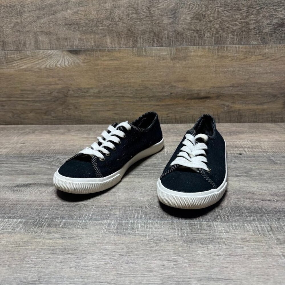Margaritaville Black Canvas Sneakers Women's Size 7.5